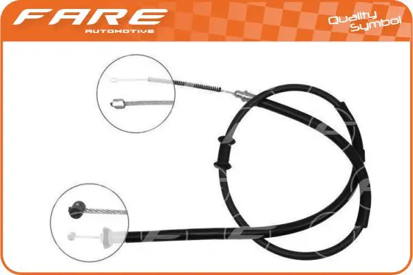 Cable Pull, parking brake (18089)