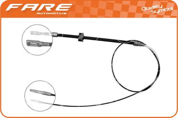 Cable Pull, parking brake (17924)