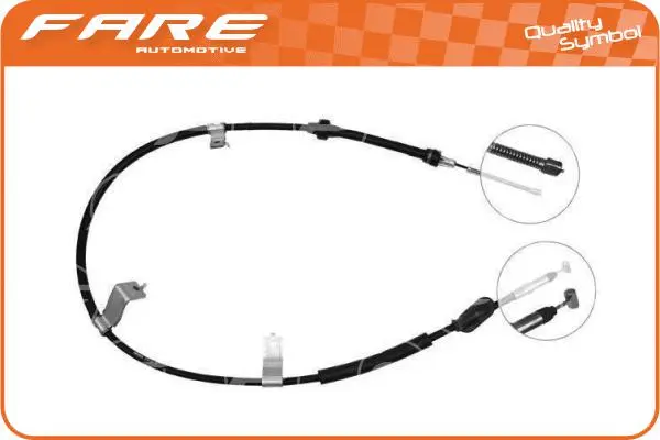 Cable Pull, parking brake (18314)