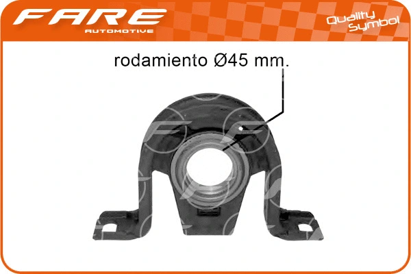 Suspension, propshaft (4356)