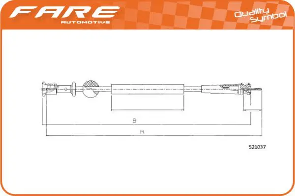 Speedometer Cable (27672)