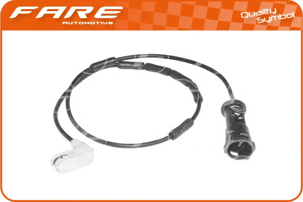 Warning Contact, brake pad wear (9761)