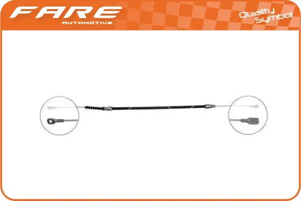 Cable Pull, parking brake (19189)