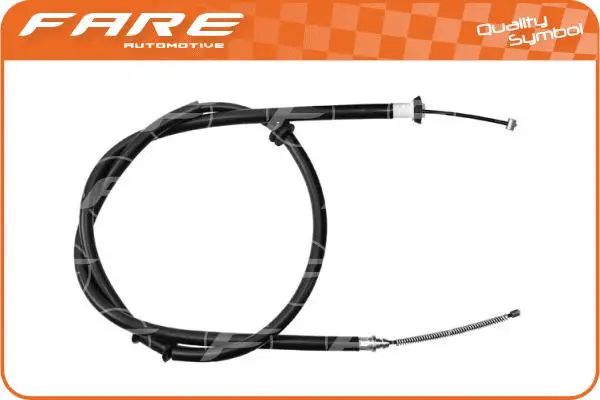Cable Pull, parking brake (17872)