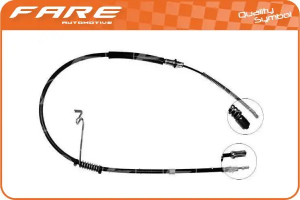 Cable Pull, parking brake (17520)