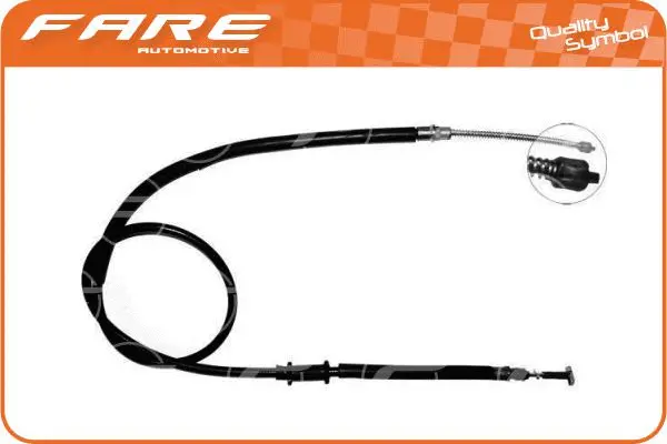 Cable Pull, parking brake (18067)