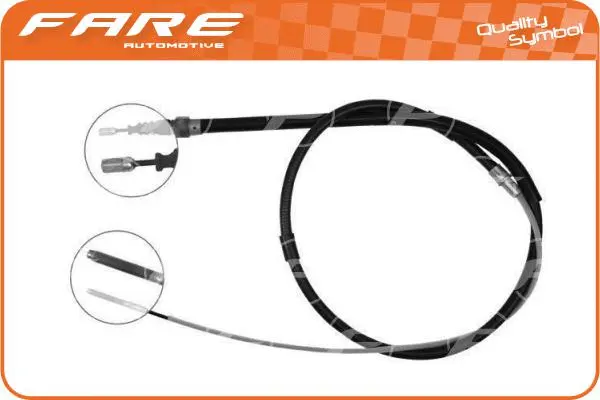 Cable Pull, parking brake (19271)