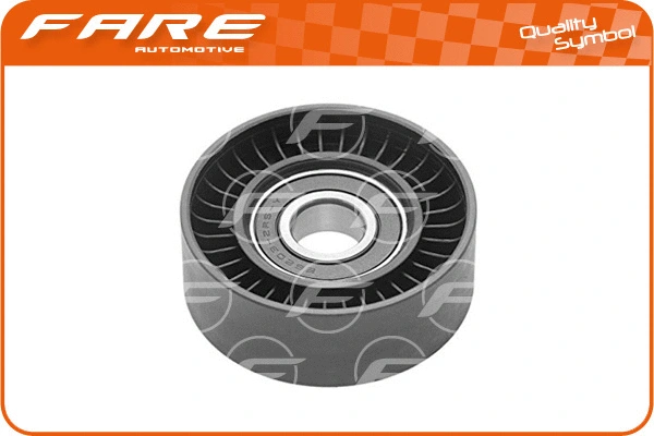 Tensioner Pulley, V-ribbed belt (14845)