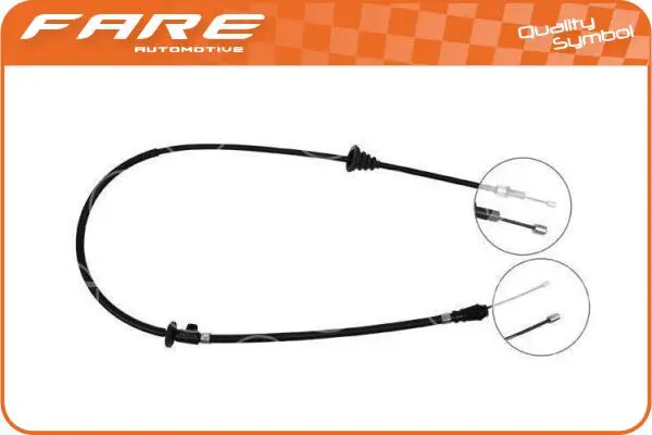 Cable Pull, parking brake (19190)
