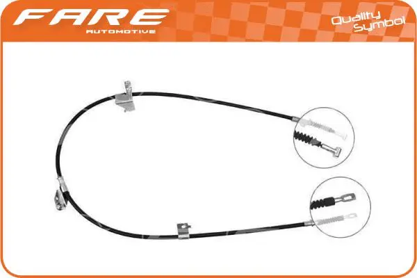 Cable Pull, parking brake (18542)