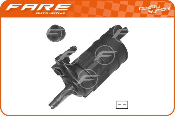 Washer Fluid Pump, window cleaning (9733)