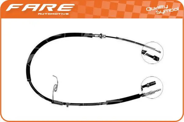 Cable Pull, parking brake (18233)