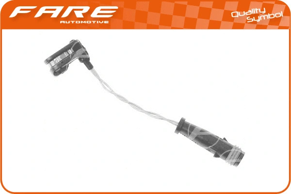 Warning Contact, brake pad wear (9756)
