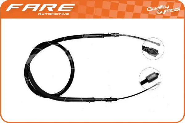 Cable Pull, parking brake (17499)