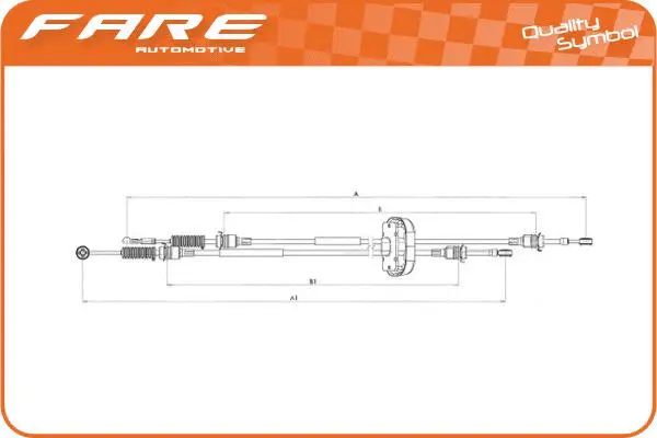 Cable Pull, manual transmission (29631)