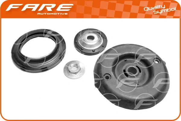 Repair Kit, suspension strut support mount (10733)