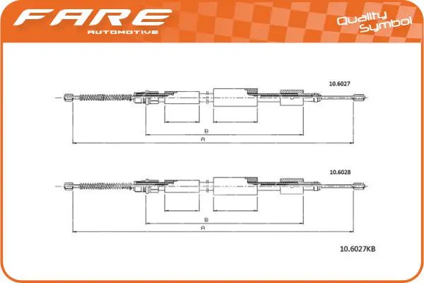 Cable Pull, parking brake (17856)