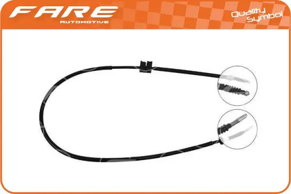 Cable Pull, parking brake (17748)
