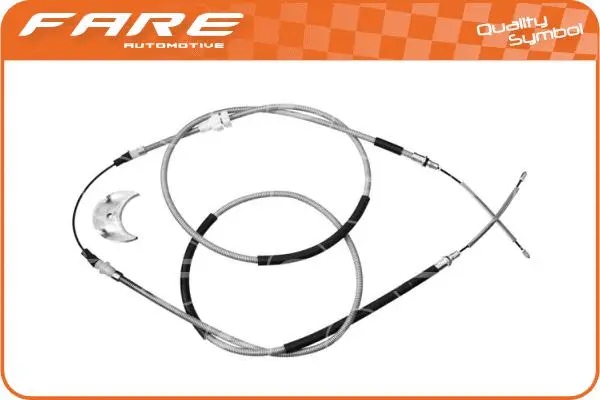 Cable Pull, parking brake (18196)