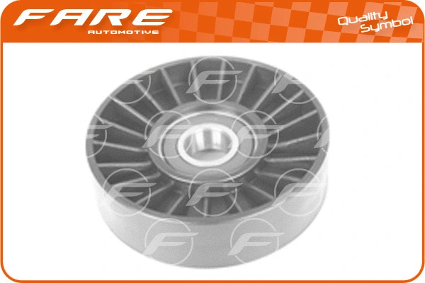 Deflection/Guide Pulley, V-ribbed belt (4444)