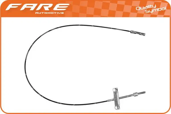 Cable Pull, parking brake (18262)