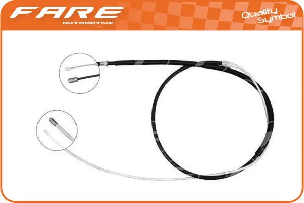 Cable Pull, parking brake (17466)