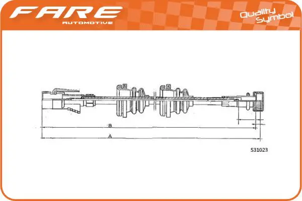Speedometer Cable (27741)