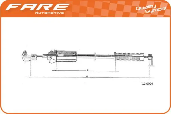 Accelerator Cable (25542)