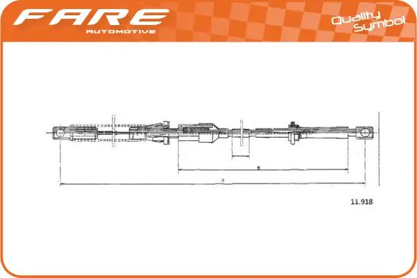 Accelerator Cable (25714)