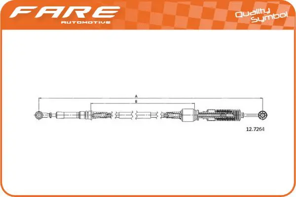 Cable Pull, manual transmission (29583)