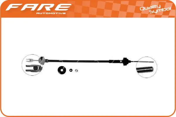 Cable Pull, clutch control (24753)