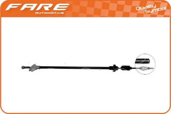 Cable Pull, clutch control (24402)
