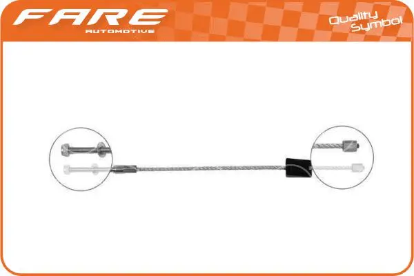 Cable Pull, parking brake (18239)
