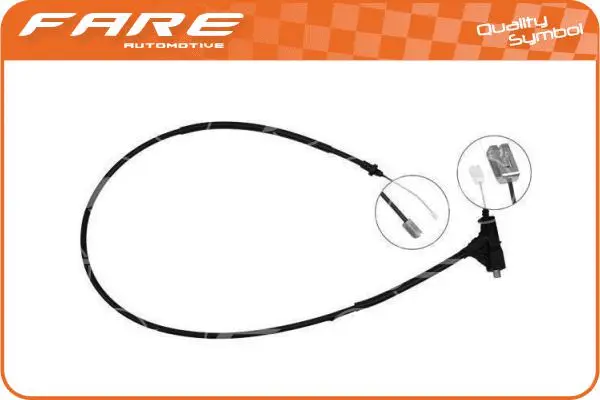 Cable Pull, parking brake (18755)