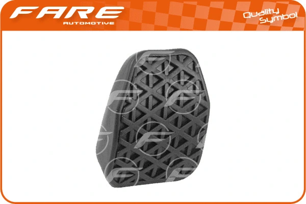 Pedal Pad, brake pedal (2612)