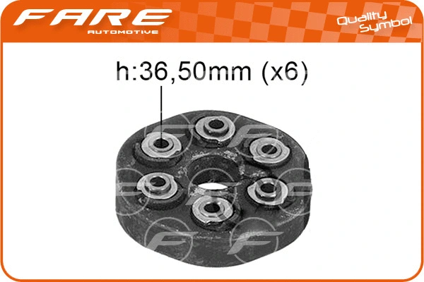 Joint, propshaft (10107)