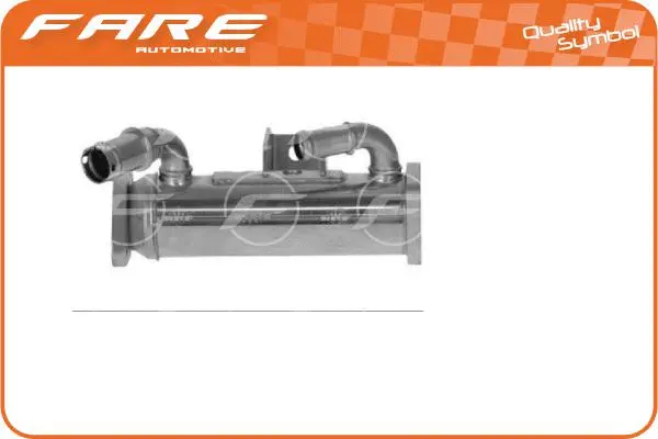 Cooler, exhaust gas recirculation (33434)