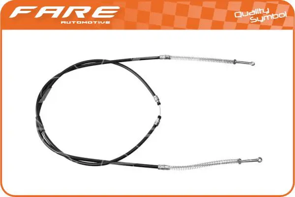 Cable Pull, parking brake (17658)