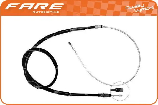 Cable Pull, parking brake (17632)