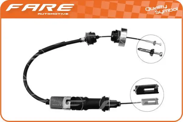 Cable Pull, clutch control (24323)