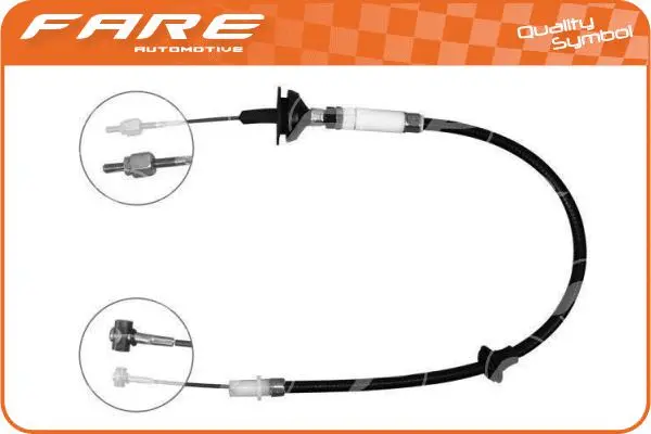 Cable Pull, clutch control (24330)