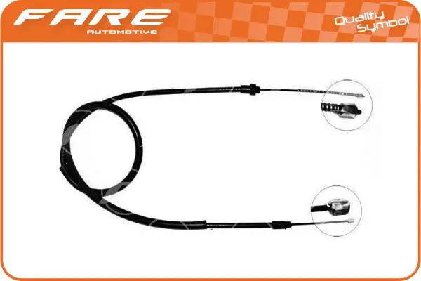 Cable Pull, parking brake (17544)