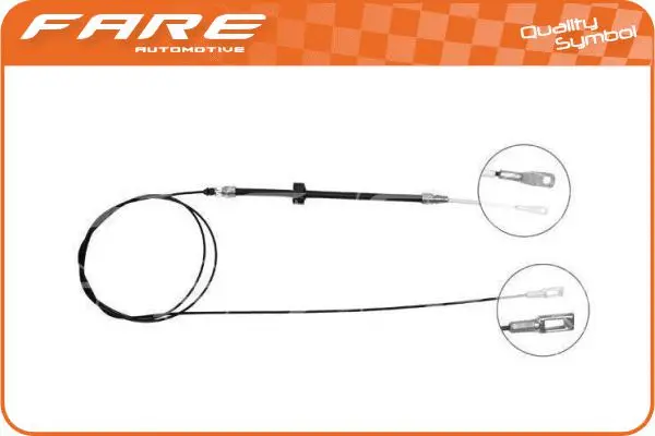 Cable Pull, parking brake (17525)