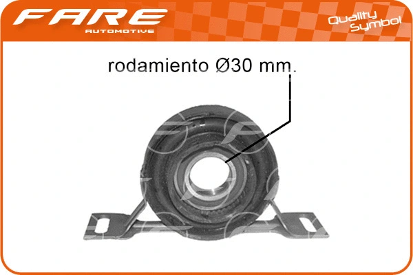 Suspension, propshaft (2641)