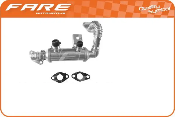 Cooler, exhaust gas recirculation (32583)