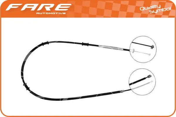 Cable Pull, parking brake (18103)