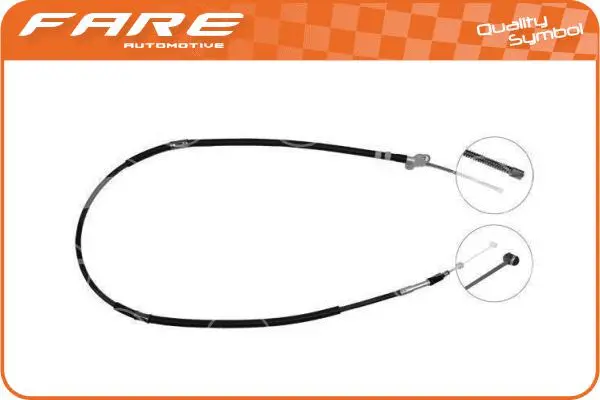 Cable Pull, parking brake (19128)