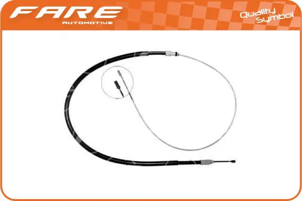 Cable Pull, parking brake (17833)