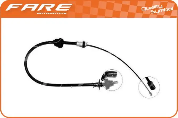 Cable Pull, clutch control (24369)