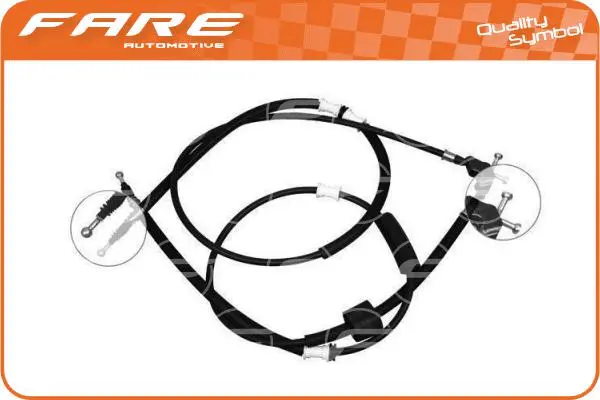 Cable Pull, parking brake (18661)